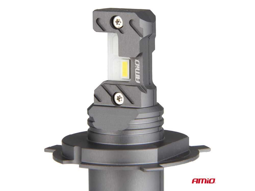 Крушки AMIO HYBRID LED H4/H19, Canbus 60W,  6000K
