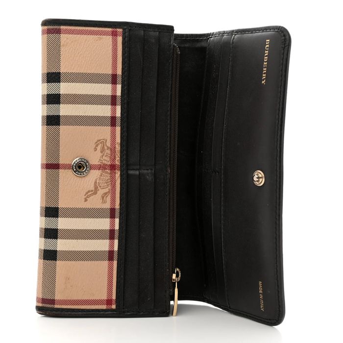 Портмоне BURBERRY Haymarket Check Penrose Continental