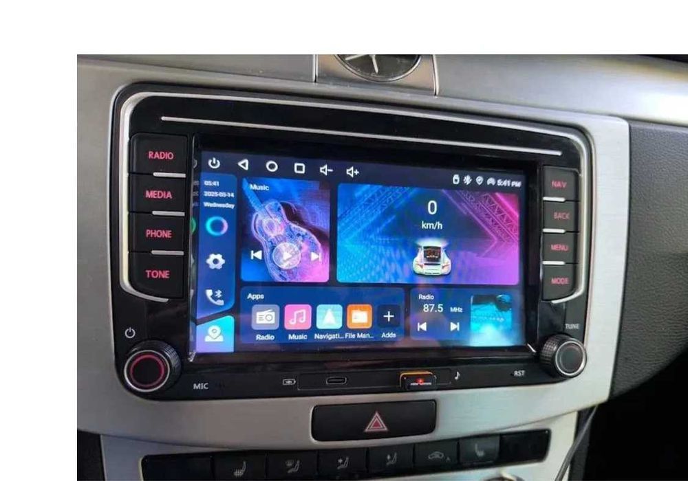 2GB Navigatie VW Golf Passat B6 B7 CC T5 Polo Tiguan Touran CARPLAY