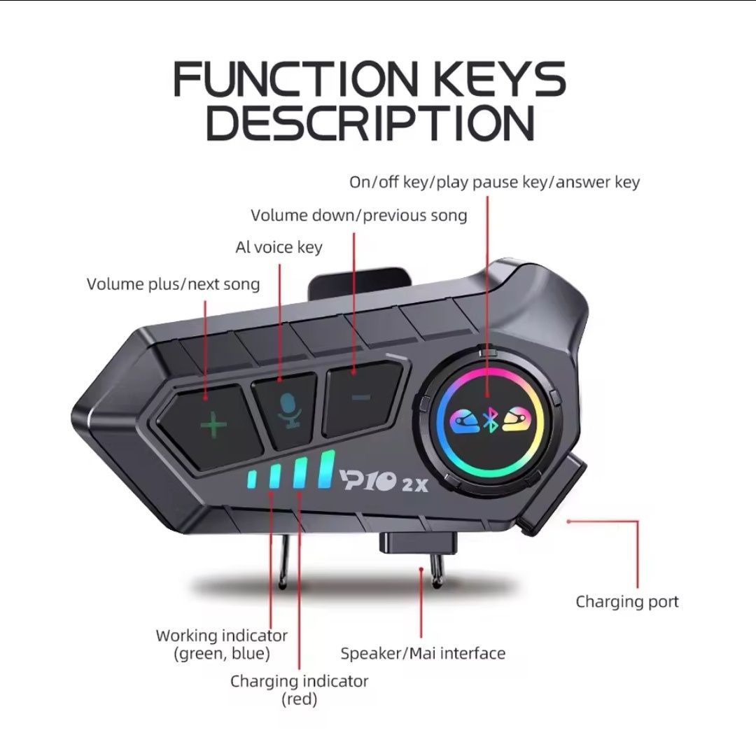 Sistem Intercom Moto