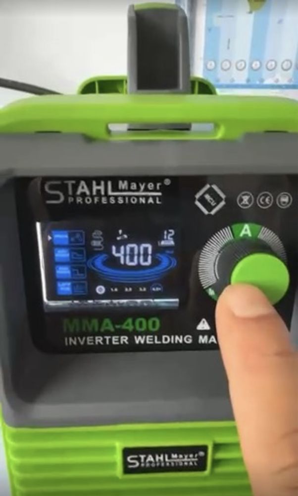 Нов Инверторен електрожен 400А StahlMayer с LCD дисплей