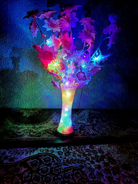 цветок с подсветкой