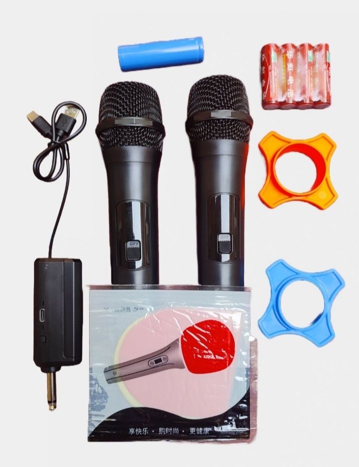 Беспроводные микрофоны с аккумулятором