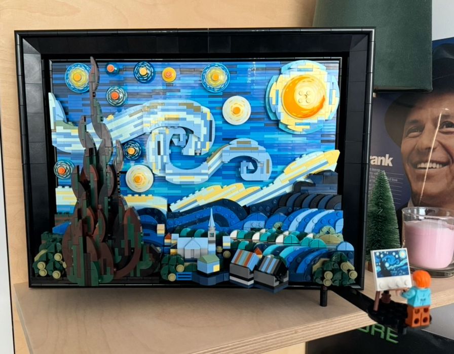 lego starry night / Лего звездна нощ ван Гог