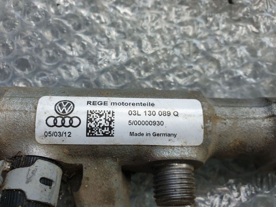 rampa injectoare cu senzor si regulator presiune audi a4 b8 8k audi a5 a6 seat exeo 2.0 tdi cgl 03l130089q 057130764ab