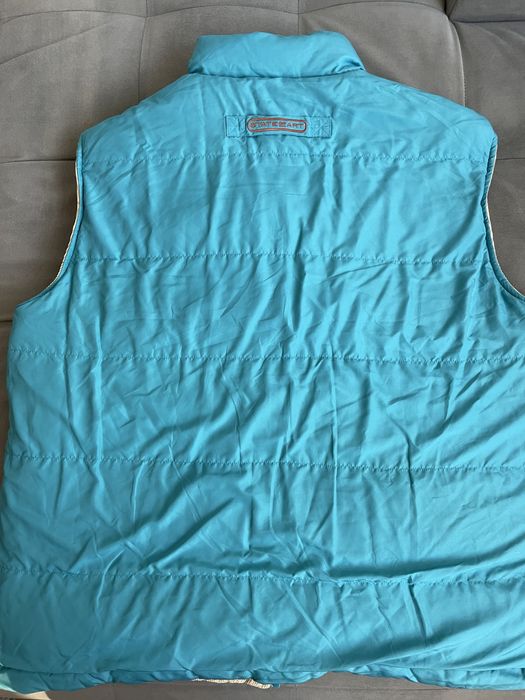 Страхотен двулицев елек-пухенка XXL 56 номер