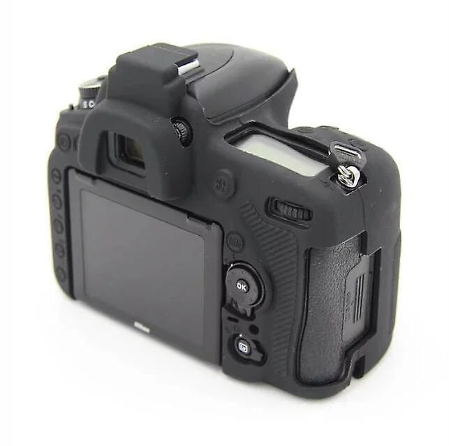 Easycover husa silicon neagra Nikon D750