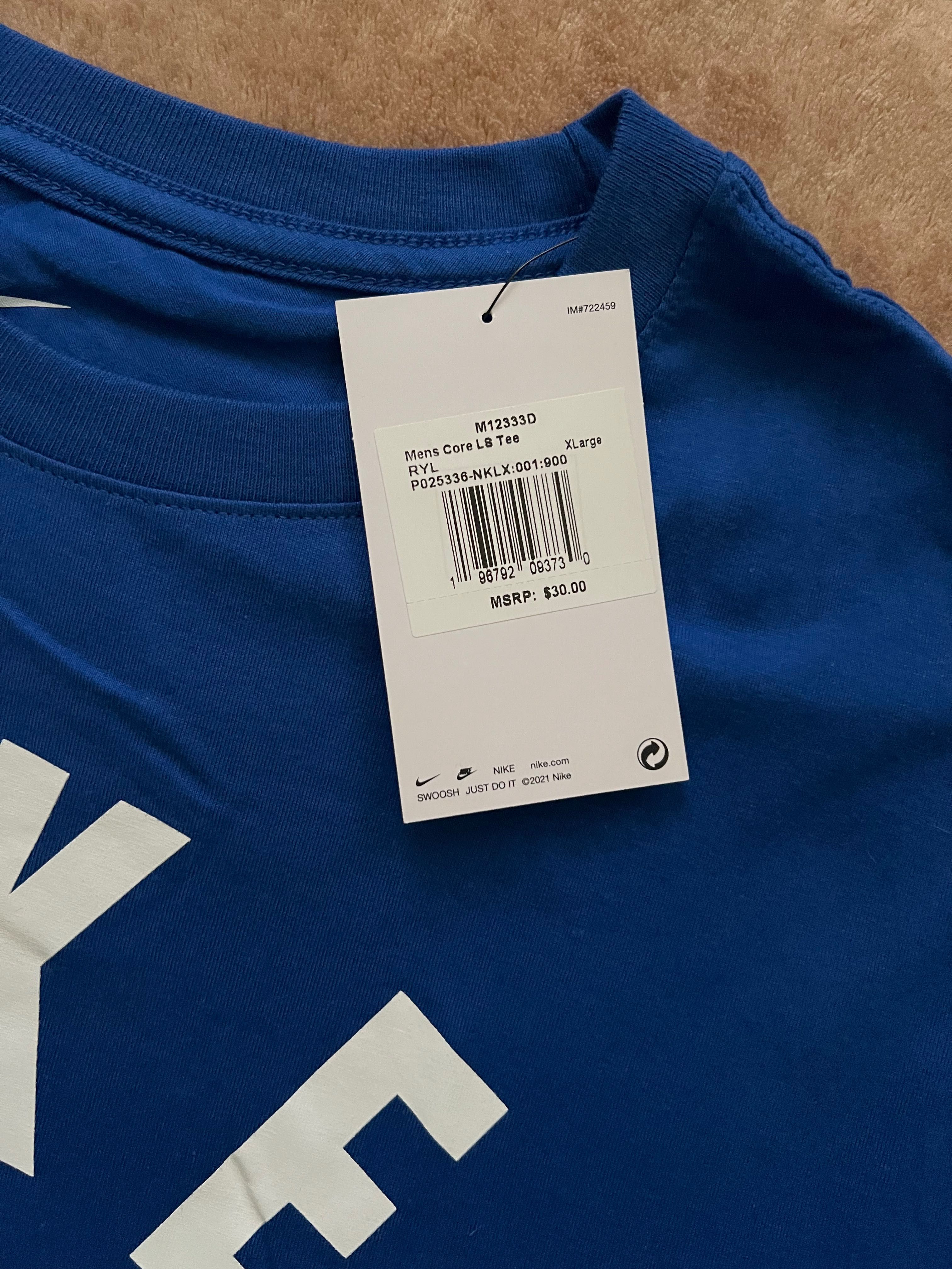 Продается лонгслив мужской Nike. Новый, оригинал.