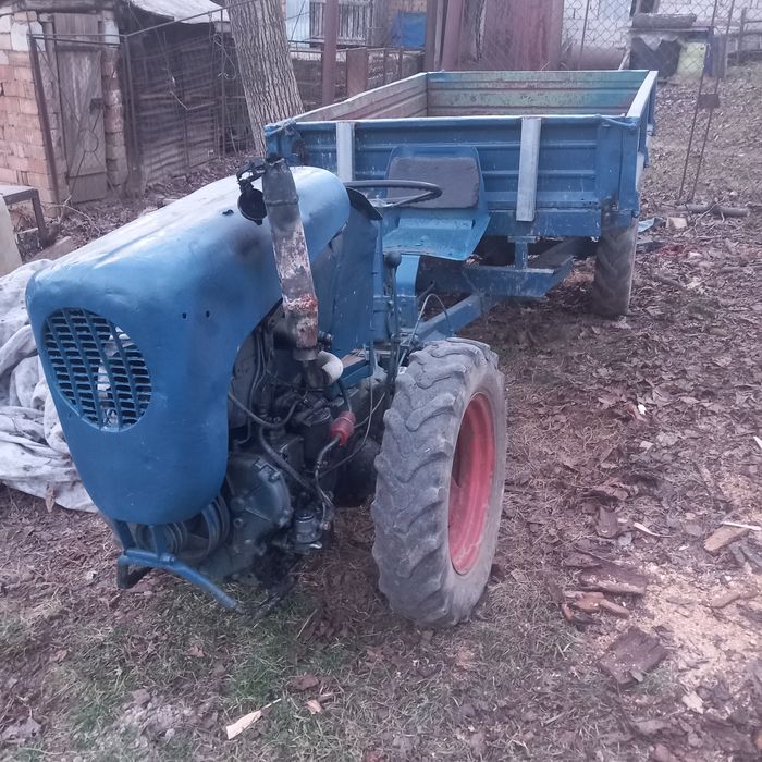 Motoagricola ferari și  freză după motocultor goldoni