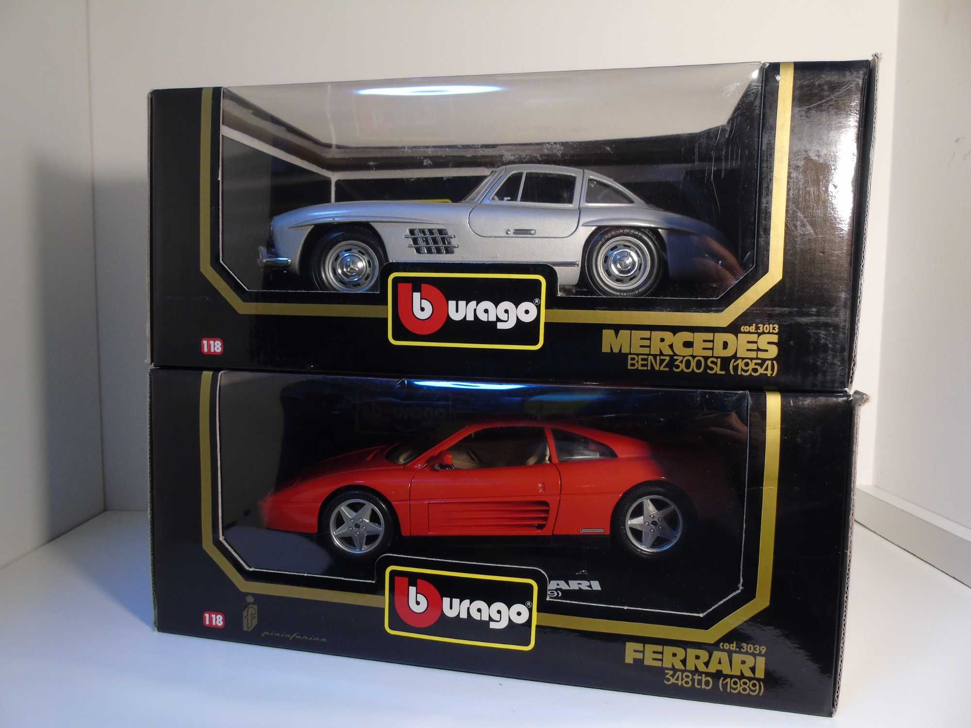 Macheta auto Burago/Maisto 1:18 VW/Mercedes/Ferrari/Jaguar/Lamborghini