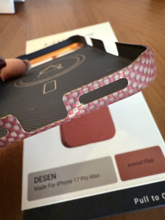 Carcasa iPhone 17 Pro Max, Aramid fiber