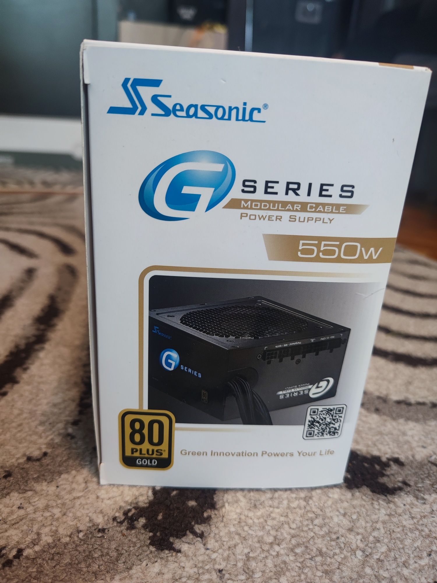 Sursa Premium SEASONIC G-Series 550w, capacitori japonezi