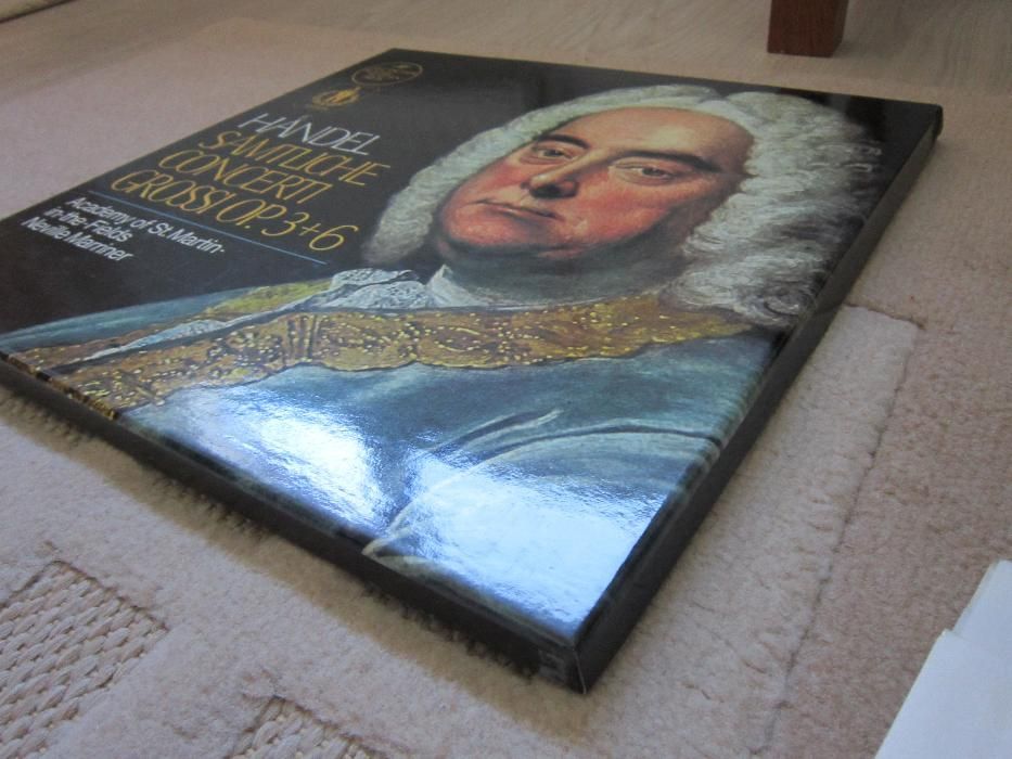 vinil rar Handel ‎ Neville Marriner  Samtliche Concerti Grossi 1974