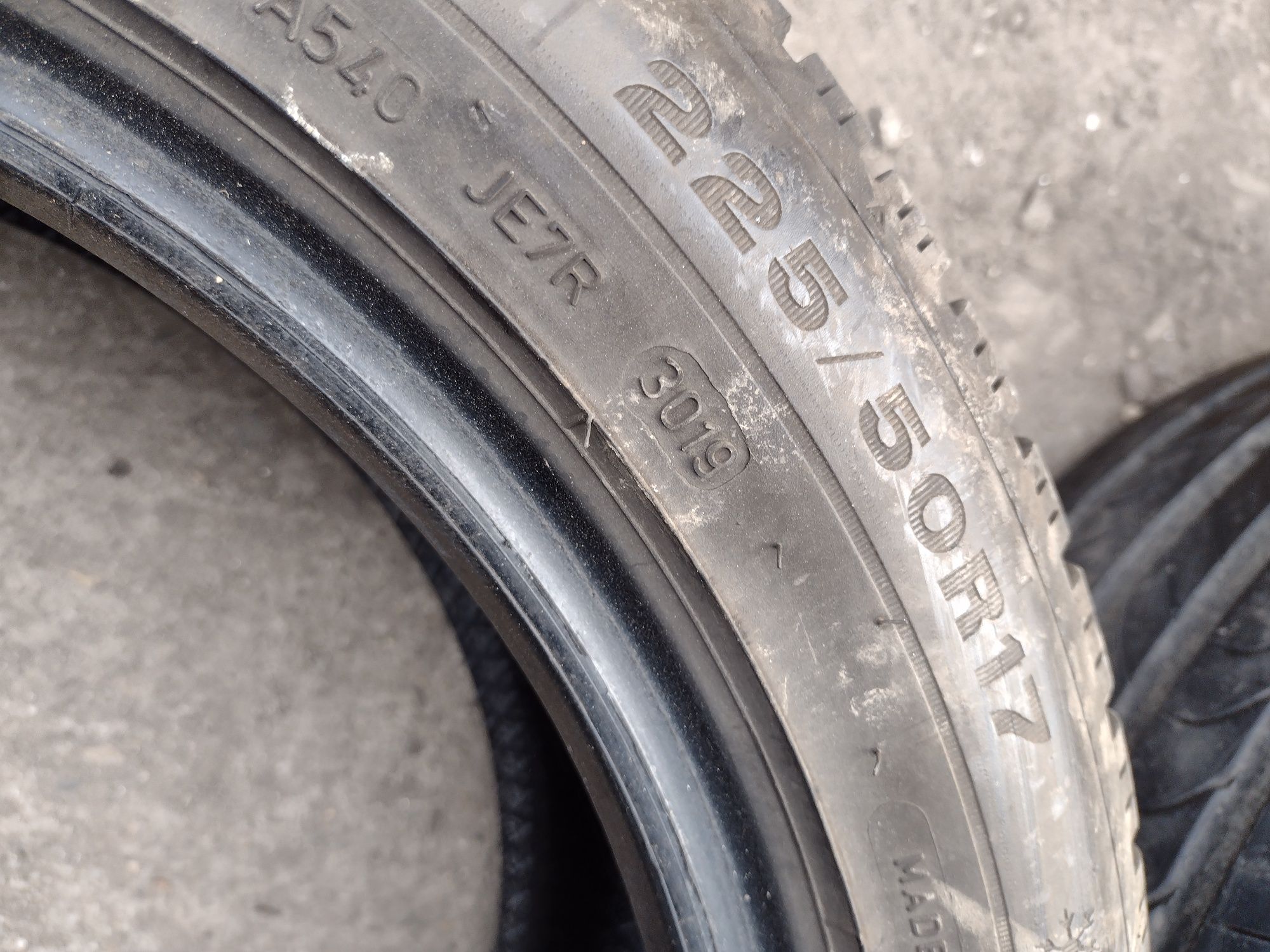 Перфектни 4бр.225/50/17 Dunlop WS5 dot3119