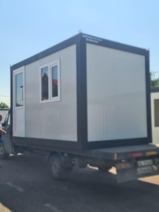 Containere modulare. Birou, vestiar, grup sanitar, vitrina, dormitor