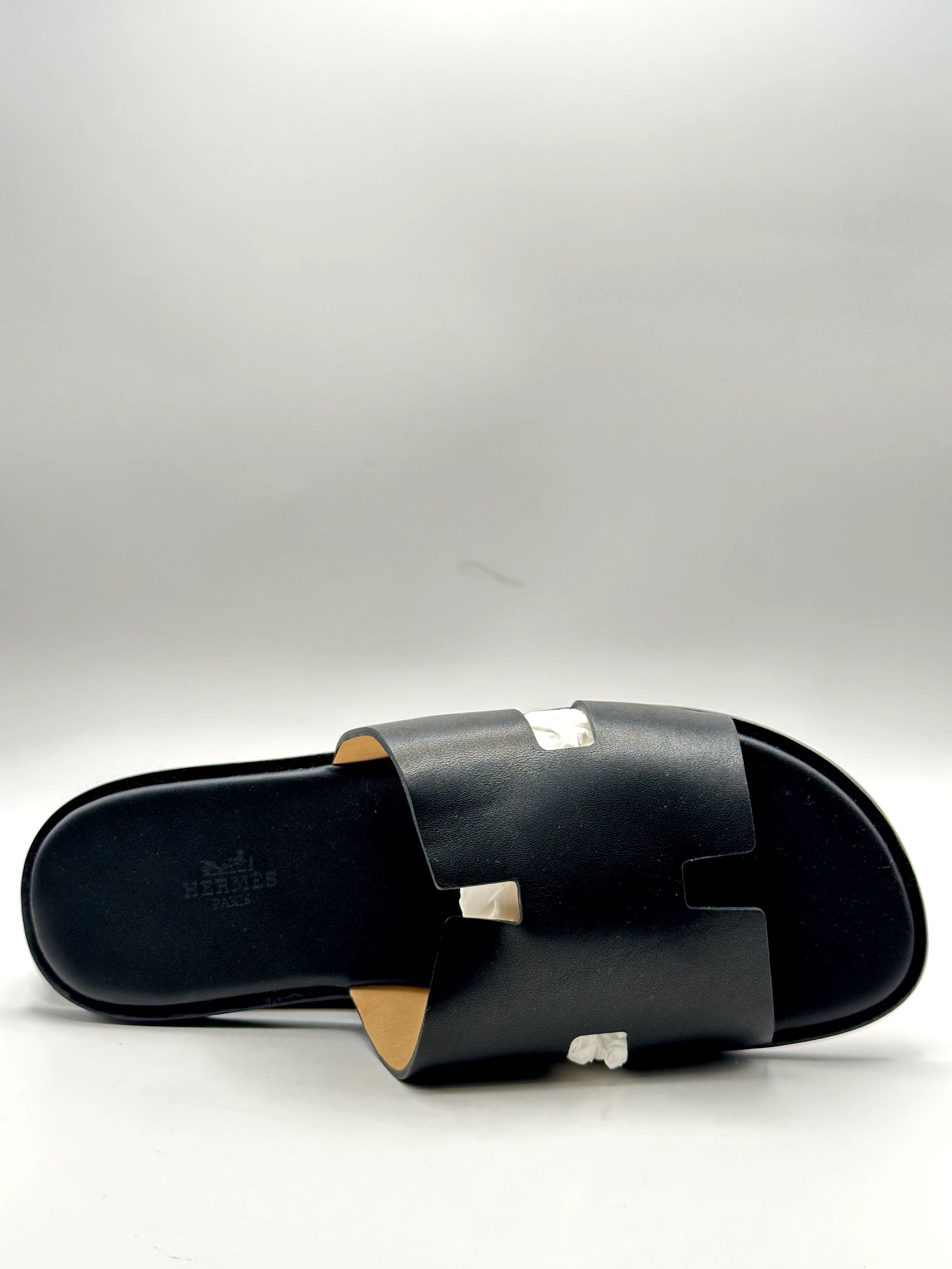 Hermes Slides Man Black