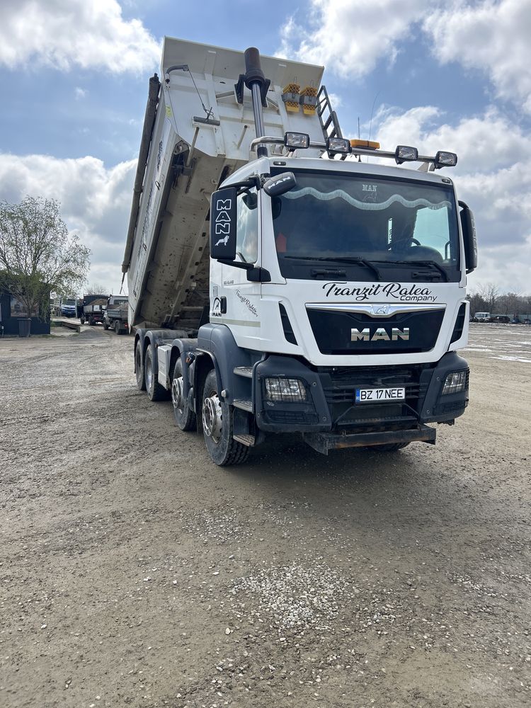 Vand MAN 8x4  din 2015 basculanta