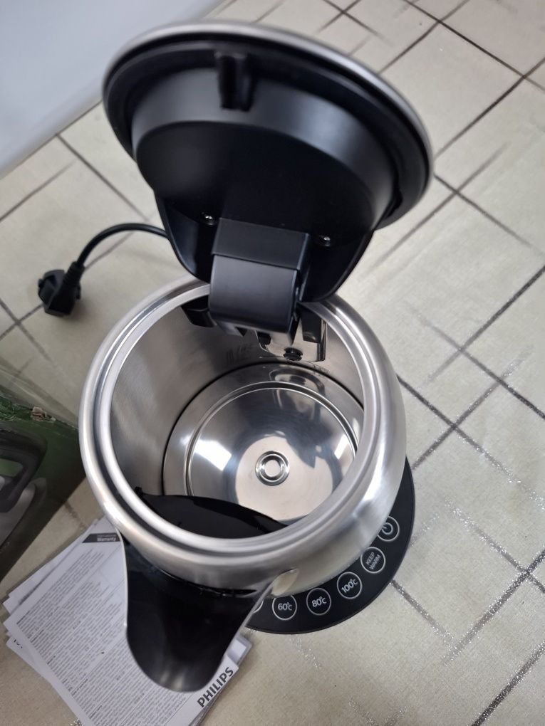 Електрическа канa PHILIPS HD9359/90 СИВ, 1.70 L, 2200 W