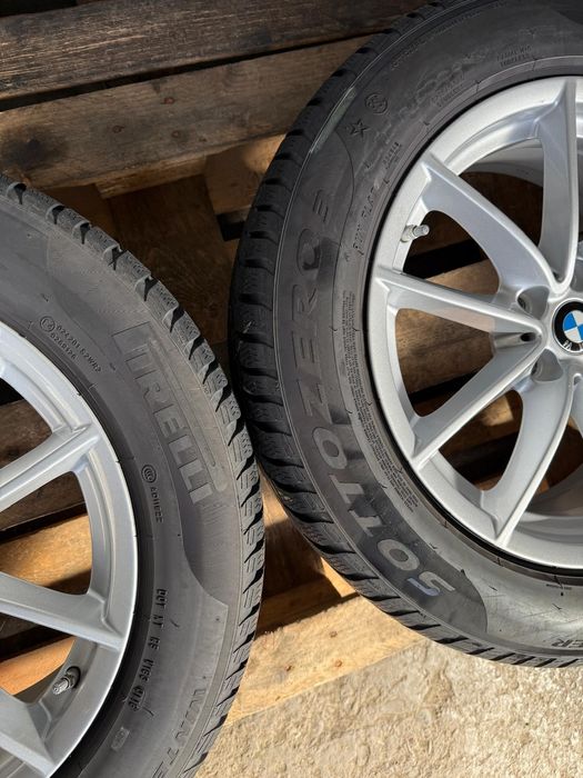 Jante originale BMW style 618 pt X3 G01 X4 G02 cu anv iarna 225/60 18