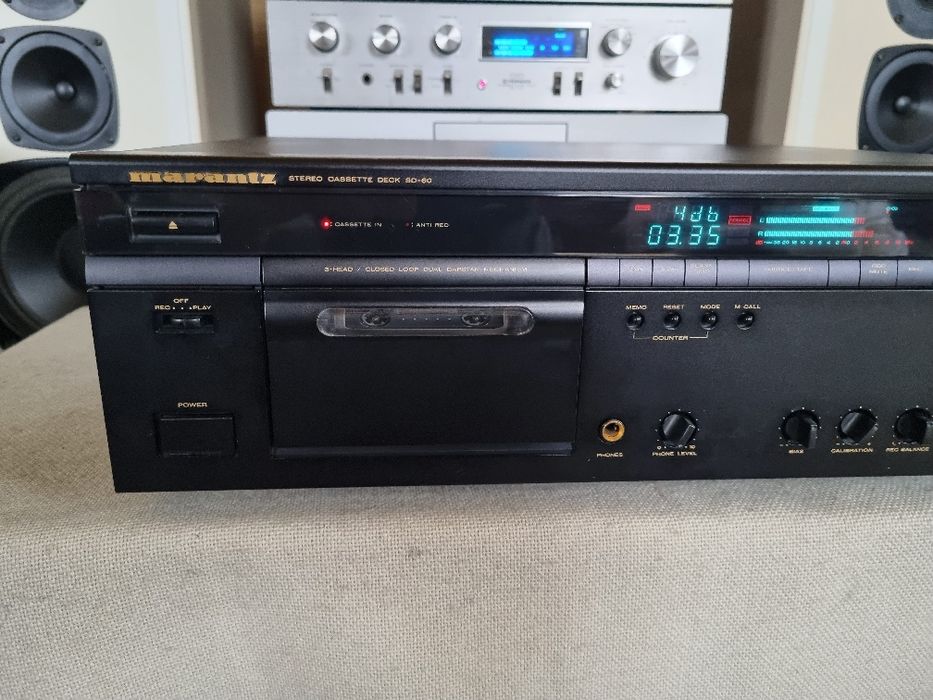 Deck Marantz SD 60. 3 Head, Dolby B, C, Dual Capstan. Impecabil.