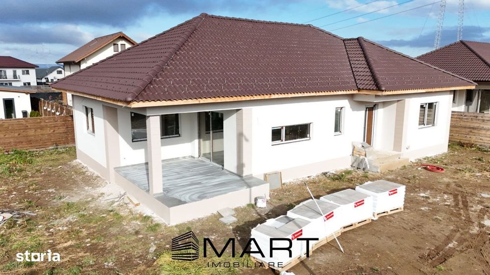 Casa Individuala moderna – 3 Dormitoare, Pod Mansardabil, Finisaje P