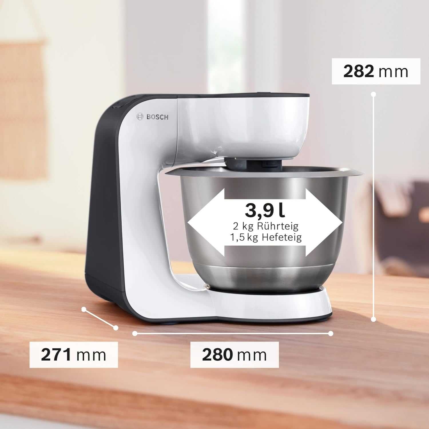 Кухненски робот Bosch MUM54A00, 900W, 3.9л.