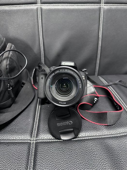Canon eos 750D + объектив 18-135мм. Сумка все есть.