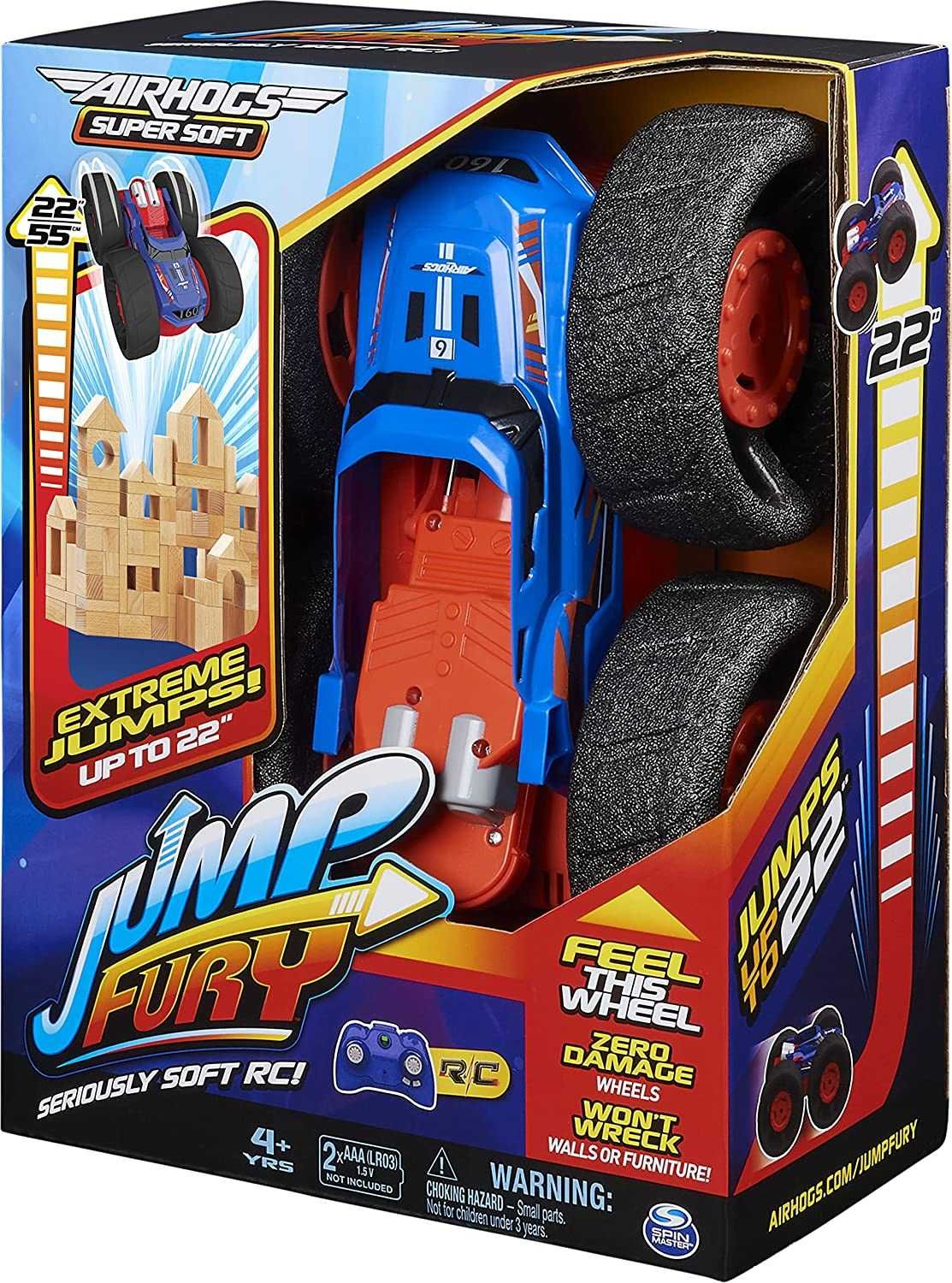Кола с дистанционно Air Hogs Jump 1:15 Голямо Бъги с меки гуми