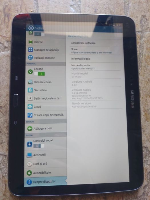 Tabletă Samsung Galaxy Tab3, GT-P5210