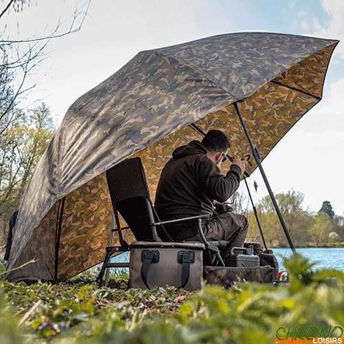 Fox 60ins Camo Brolly чадър