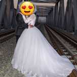 Vând rochie de mireasa printesa