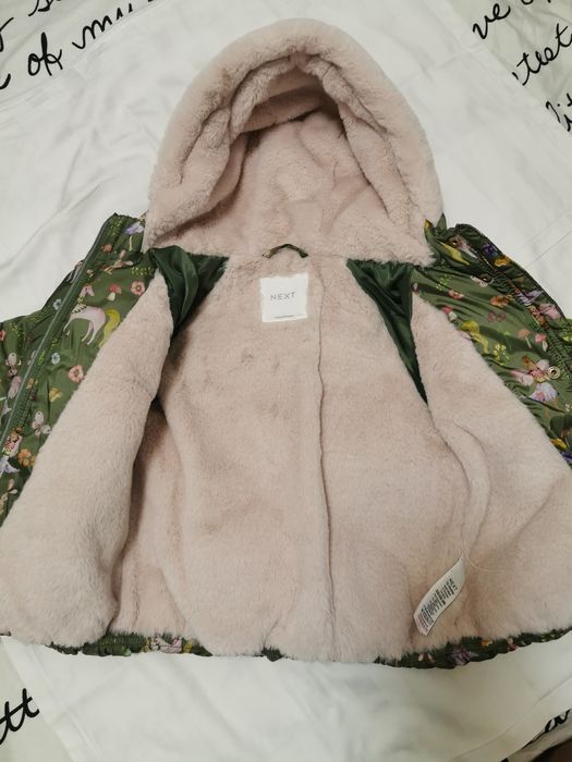 Geaca copii Next groasa pufoasa ușoară mărimea 12-18 luni