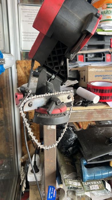 Заточка цепей на электро и бензопилы