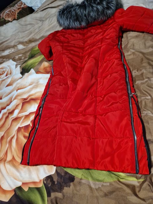 Geaca lunga de iarna matlasata