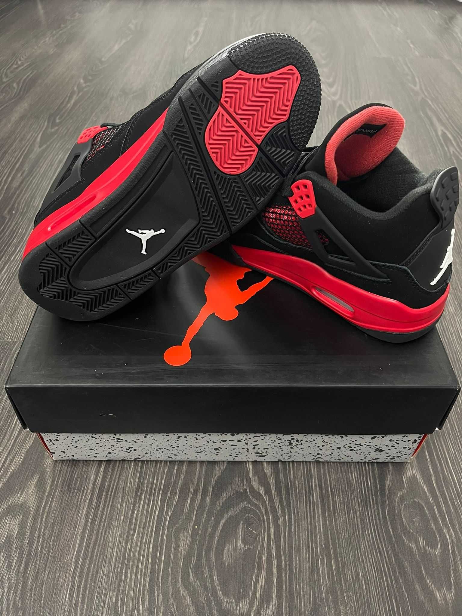 Jordan 4 Red Thunder LUXURY l Calitate Premium l Full Box