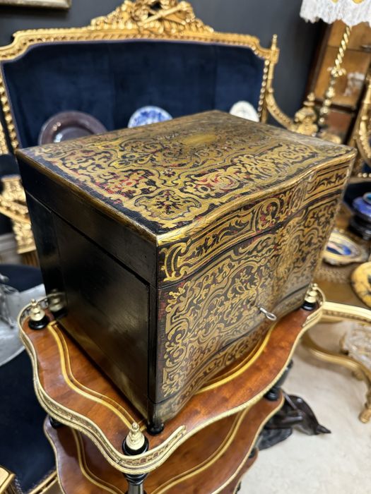 Bar Francez-sec xlx- Napoleon lll Boulle- Pahare Baccarat