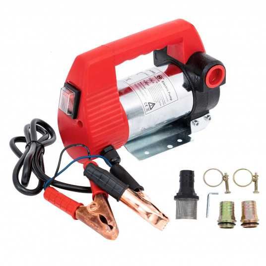 Pompa Transfer Lichide 12V,  cu Autoamorsare, Motorina Ulei 300W!