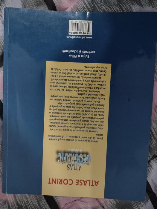 Urgent! Atlas Geografic Școlar Editura Corint impecabil 30 lei