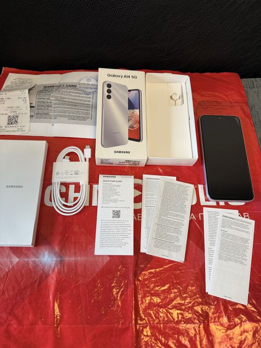 128GB Samsung A14 5G Гаранция Technopolis 2025 Silver
