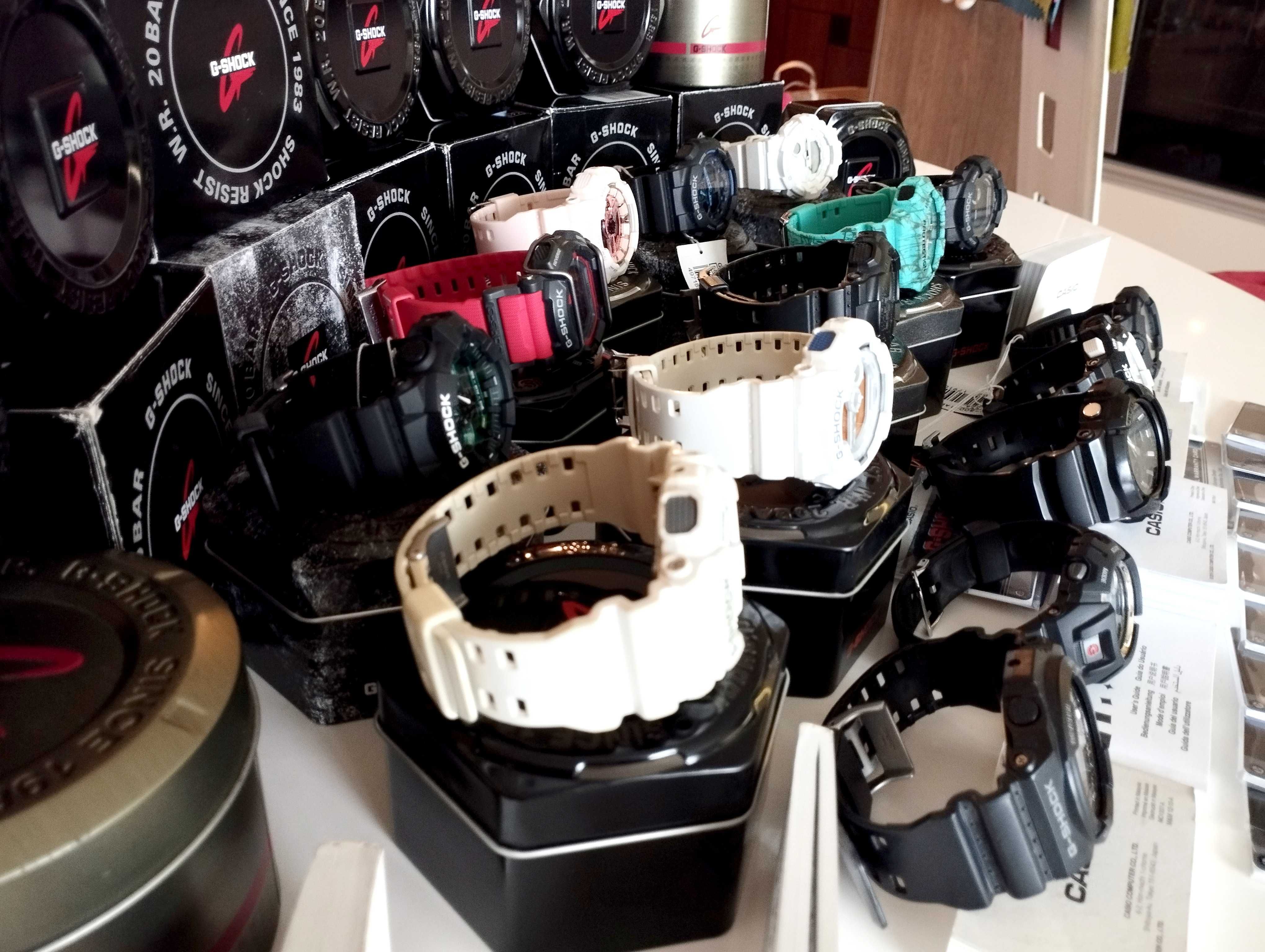 колекция 8 бр. CASIO G-SHOCK нови и употребявани