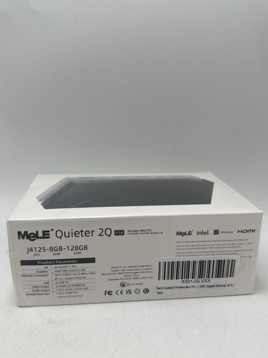 Mini PC MeLE Quieter2Q Fanless 81A