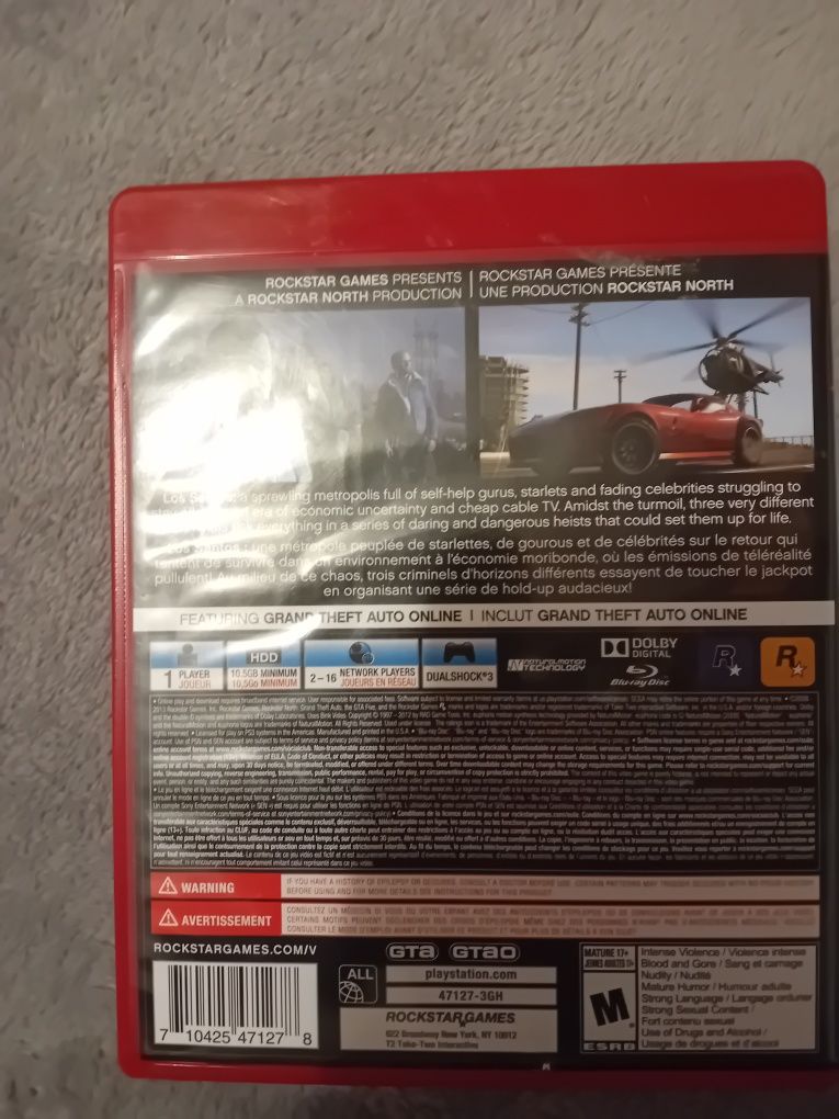 GTA V playstation3 (ps3)