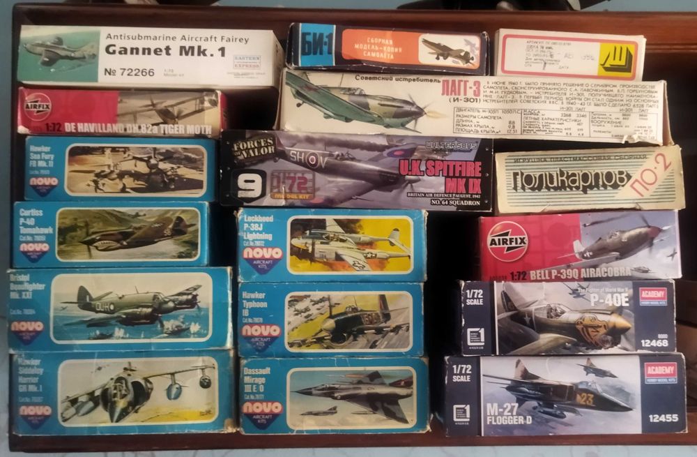 сборная модель самолета Gannet 1/72 Англия