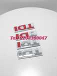 Emblema Tdi Crom Simpla Metalica Vw