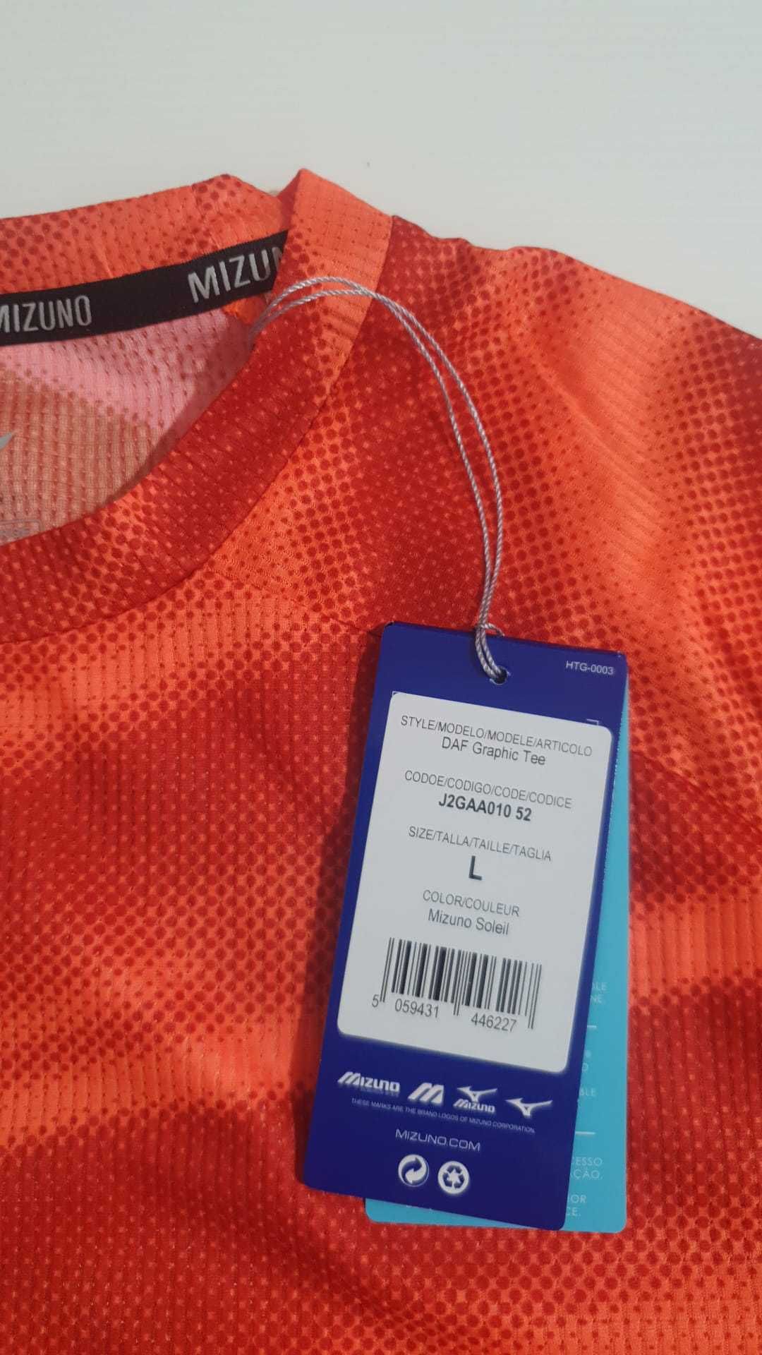Vand tricou Mizuno sport polyester 100% masura M,L si XL original nou
