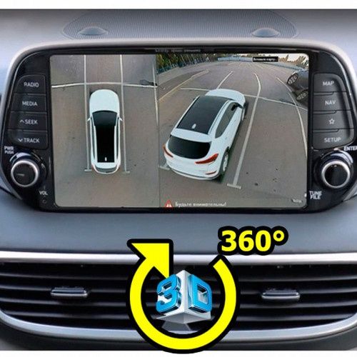 Универсальный камера 360 ° 1080p 3D для авто