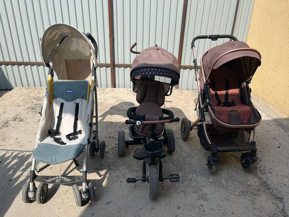 Срочно продаются коляски и велосипед в связи с переездом