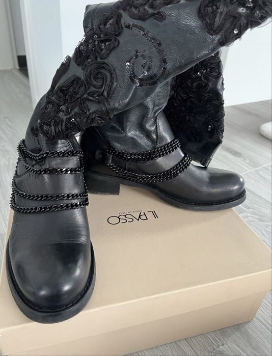 Cizme Il Passo din piele naturala