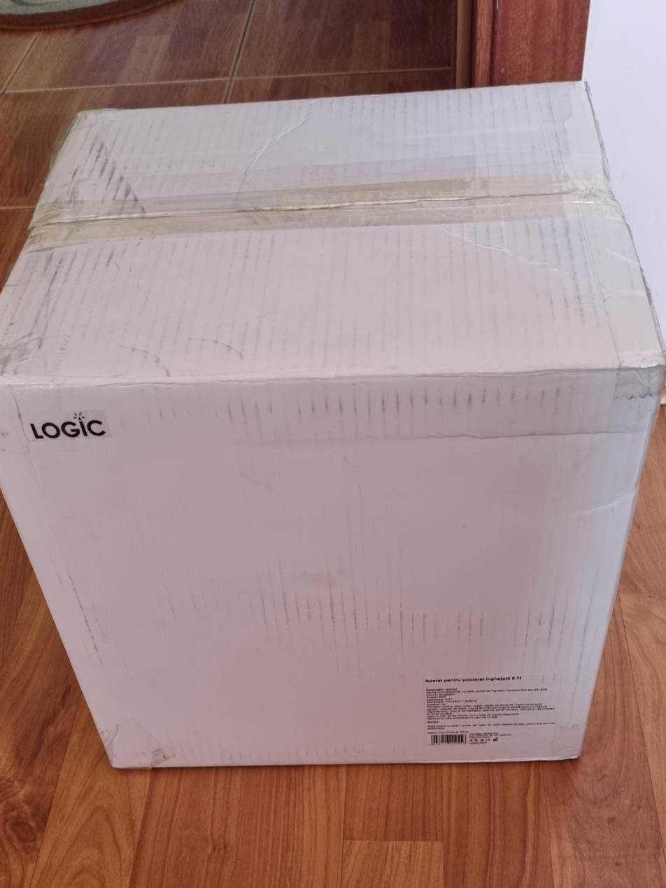 Aparat preparat inghetata Logic 90W, 0.7 L, Roz, gelato, iaurt, sorbet