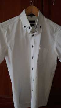 Рубашка школьная, белая+подарок Галстук.